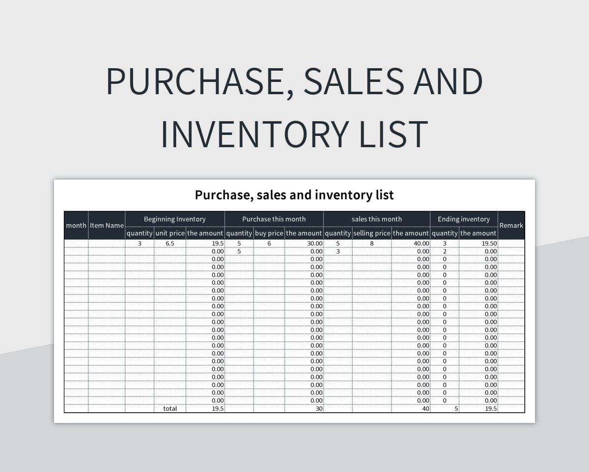 Business inventory buyers