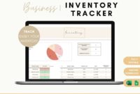 Business inventory calculator