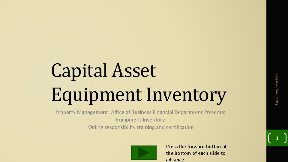 Business inventory capital asset