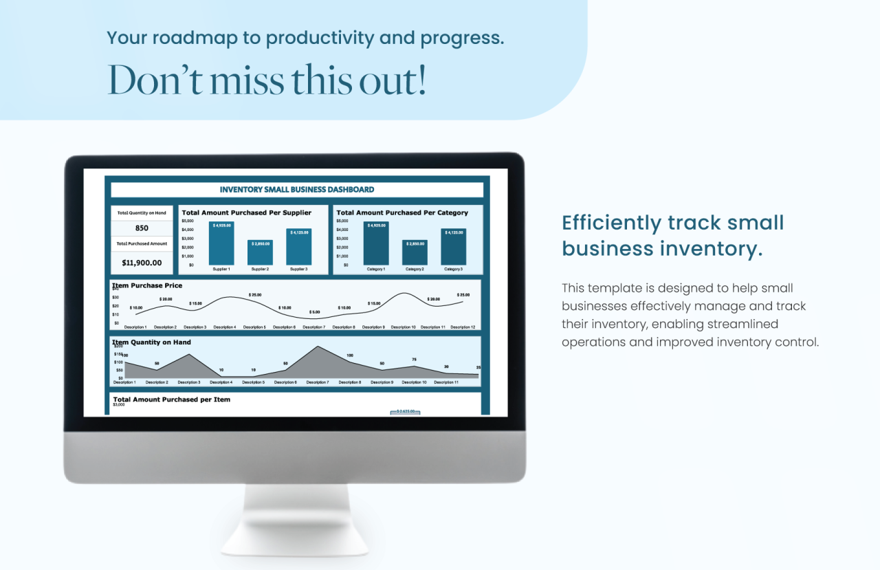 Business inventory calculator